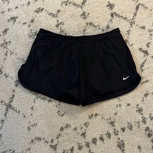 Womens Nike running shorts, size 6